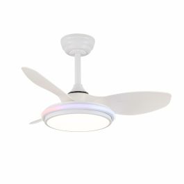 Ventilateur de Plafond CristalRecord STEL EVO MINI RGB RETRAC Transparent