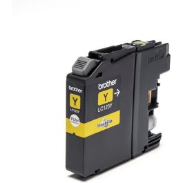 Brother Tinte LC-123Y Gelb bis zu 600 Seiten nach ISO/IEC 24711