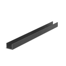 HERRAJES ALK Profilé Horizontal "U" Sp19 Finition Noir Mat (Set de 2) Precio: 17.5899996. SKU: B1EC2FEMT9