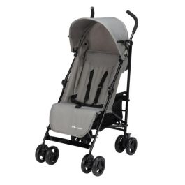 BEBECONFORT RAINBOW Poussette Canne 2eme âge, légere, pliage facile, multipositions, 6 mois a 4 ans, jusqu'a 22 kg MINERAL GRAY