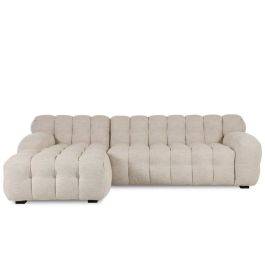 Canapé chaise longue Home ESPRIT Beige 272 X 168 X 76 CM