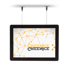 Kit de suspension pour affiche LED A4 double face 12VDC