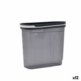 Récipient de Conservation des Aliments Quid City Gris 1,8 L Avec couvercle Distributeur (12 Unités)