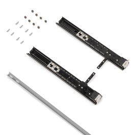 Emuca miroir extractible pour l'intérieur de l'armoire, Peint en aluminium, Acier et Plastique et Verre.