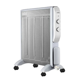 Radiateur en Mica 2000W 4 Éléments Blanc/Argenté avec Thermostat Réglable et Antivuelco, 2 Niveaux de Puissance, Lumière Indicatrice Precio: 93.6. SKU: B164RARBPK