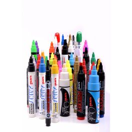 Marqueur pour tableau blanc Uni-Ball 6 Pièces (6 Unités)