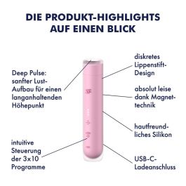 Aspirateur à clitoris Satisfyer Rouge