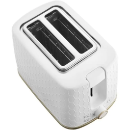 Sencor STS 7200WH Grille-pain 2 Fentes 930 W avec Dégivrage, Minuterie Électronique 7 Niveaux, Tiroir à Miettes - Blanc