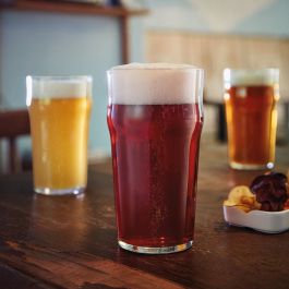 Verre à bière Arcoroc Nonic Transparent verre 280 ml (24 Unités)