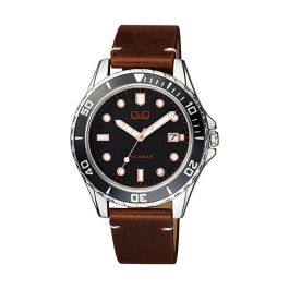 Montre Homme Q&Q A172J312Y Marron Noir (Ø 43 mm) Precio: 61.89. SKU: S7227613