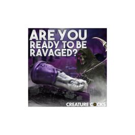 Gode réaliste XR Violet Argenté Ø 4,3 cm Ø 7,4 cm