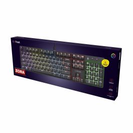 Clavier pour jeu Trust 25682 Noir Espagnol Qwerty