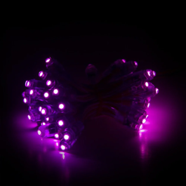 Pixel LED DE-PIX-9-A Module LED 0.1W 2Lm 9mm 12V Epistar Morado 50 Unidades 50.000H