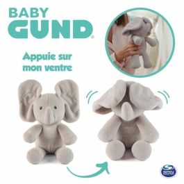 Jouet Peluche Spin Master FLAPPY Gris Tissu Peluche Eléphant