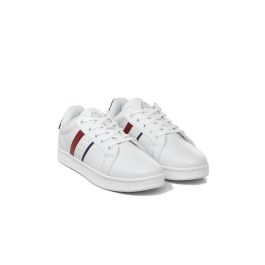 Chaussures de Sport pour Enfants Kappa Logo Alpha Lace Junior Blanc