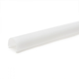 Greenice Profil Aluminium Curvé pour Tira LED Plafond/Suspendu Difusor Opal LLE-ALP027 x 2M