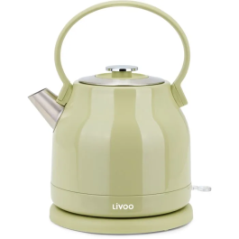 Livoo DOD202M Bouilloire électrique 2200 W 1.5 L - Socle 360° - Design rétro vert matcha Precio: 65.292. SKU: B17GKNDTSS