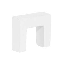 Trentadue Poignée Evan Zamak Dist. 32mm Blanc Mat