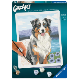 Ravensburger 12023114 - CreArt - Peinture par numéros Adulte - Berger Australien - 24x30 cm - Loisir créatif Precio: 40.332. SKU: B12A95L9QG