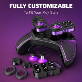 PDP Victrix Pro Manette Sans Fil BFG Noir pour Xbox Series X|S, PC, PS4, PS5