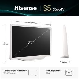 TV intelligente Hisense 32S5Q Full HD 32" HDR QLED