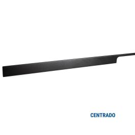 VIEFE Tirador Aluminio Negro Cepillado Dist. Agujero Dist. 1760Mm