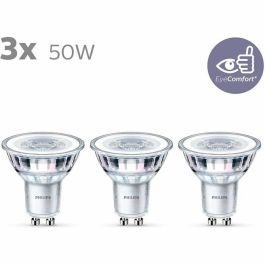 Philips Lot de 3 Ampoules LED Gu10 50W Blanc Blanc PHI8718699776114