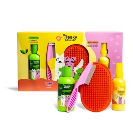 Tresky & Friends Coffret De Nettoyage Pour Animaux De Compagnie 4 Pièces