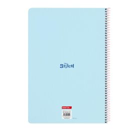 Reliure à anneaux Lilo & Stitch Ohana Bleu Rose clair A4 21.5 x 31 x 1 cm