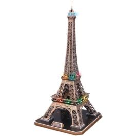 Explora Puzzle 3D Tour Eiffel Lumineux - Jeu de Construction - 84 Pièces - 8 Ans