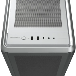 Cooler Master MasterFrame 600 Mesh Silver ARGB Boîtier PC Gamer Moyen Tour Modulable FreeForm 2.0, Verre Trempé, Éclairage ARGB, Ports USB 3.2 Type-C, Compatible Carte Mère E-ATX