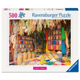 Ravensburger Puzzle 500 pièces, Marché aux épices du Maroc (12001816) - à partir de 12 ans - Puzzle coloré, détente et relaxation Precio: 33.252. SKU: B1BXE8FKVX