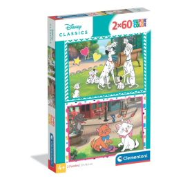 Clementoni - Coffret 2 Puzzles 60 Pièces - Disney Classic - 2 Puzzles sur le thème des Héros Disney - 27 x 18 cm Precio: 26.784. SKU: B1J7XBBFMV