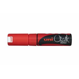 marqueur craie liquide Uni-Ball PWE-8K Rouge (6 Pièces) (6 Unités)