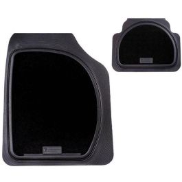 Michelin Tapis de Sol en Caoutchouc Universels 4 + Noir - Jeu Complet Avant et Arrière Haute Résistance Antidérapant