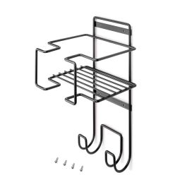 Emuca Porte-fer et planche à repasser, Acier, Gris anthracite