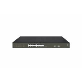 Level One GES-2118P Switch Géré L2 16x PoE+ Gigabit Ethernet 2xSFP 230W 19" 230V