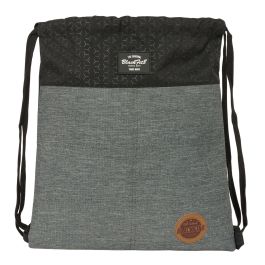 Sac à dos serré par des ficelles BlackFit8 Old school Noir Gris 35 x 40 x 1 cm Precio: 8.4999996. SKU: B12KEDLQM5