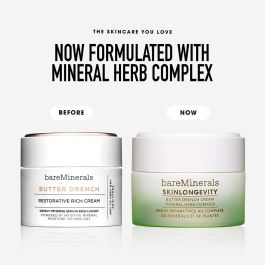 Bare Minerals Crème De Trempage Au Beurre Skinlongevity 50 gr
