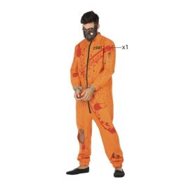 Déguisement pour Adultes Prisonnier Mort Orange Assassin XL (XL)