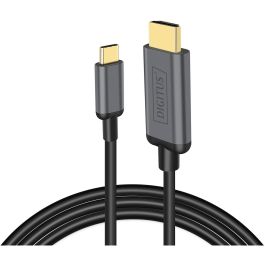 Digitus USB-C > HDMI (ST-ST) 1,8m Adapterkabel 4K UHD 30Hz Black