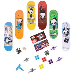Tech Deck Skate Shop Bonus Kit de montage et personnalisation de skate, 6 planches, roues, outils et accessoires - Ref. 6028845