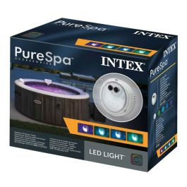 Lumière de piscine Intex 28503 12 x 12 x 6,5 cm Multicouleur (8 Unités)