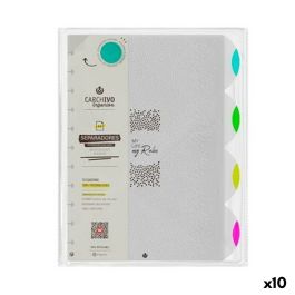 Séparateurs Carchivo INGENIOX NEON Multicouleur A4 (10 Unités)