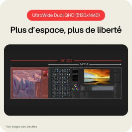 Écran LG 49U950A-W 49"