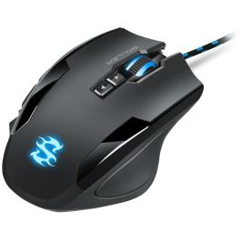 Sharkoon Skiller SGM1 Gaming Mouse kabelgebunden ergonomisch optisch 12 Tasten Black