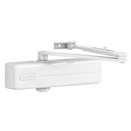 DUVER Cierrapuertas DC120 con Brazo Articulado, Retención, Blanco Precio: 63.9500004. SKU: B1AC6CT8QM