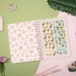 Agenda Finocam THE FLOWER JOURNAL A5 15,5 x 21,2 cm Rose 2026