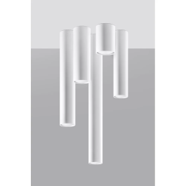 SOL Lampe de Plafond LAGOS 10 SOL-SL.0996 Design Industriel Acier pour Salon Chambre Hall