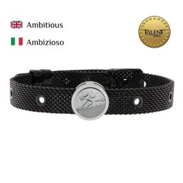 Bracelet Unisexe Ambitious Talent Jewels TJA-5-02-03-2-235 Noir
